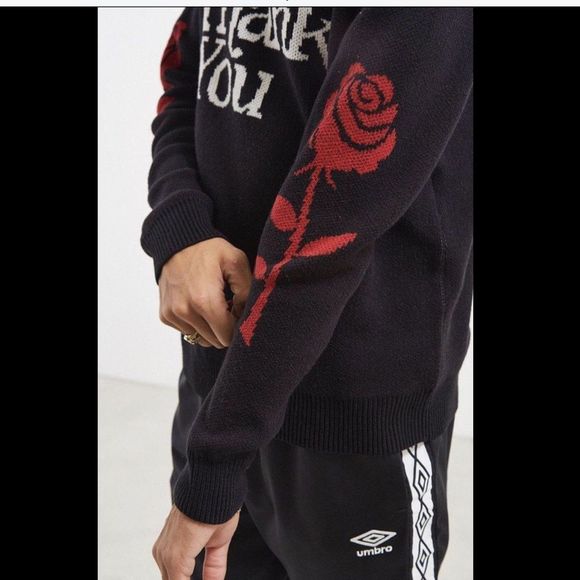 Urban Outfitters Thank You Rose Graphic Unisex M/L - Picture 3 of 6